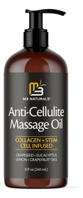Aceite Anticelulitico Premium M3 Naturals | Colágeno + Células Madre | 240ml